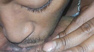 Hot Black Guy Licking Sucking My Clit Tongue Fucking My Wet Pussy POV 