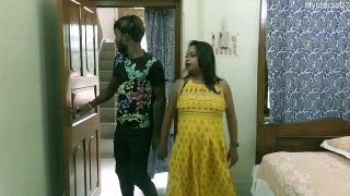 Indian big boobs Bhabhi secret sex with college friend! Husband don't know 
