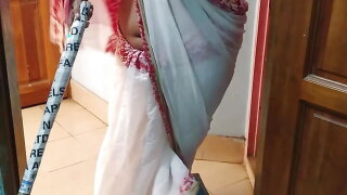 Tamil big tits and big ass desi Saree aunty gets rough fucked by stranger two days in a row - Indian Anal Sex & Huge Cumshot 