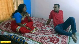 Indian bengali bhabhi cheating with husband! Fucking with sex friend room no 203!! 
