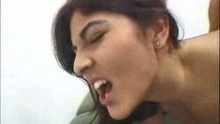 Trashy Indian slut Juliana is drilled in her asshole in a doggy position 
